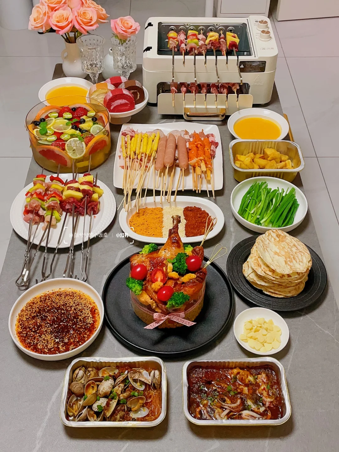宅家露营｜复刻淄博烧烤㊙️万能蘸料配方