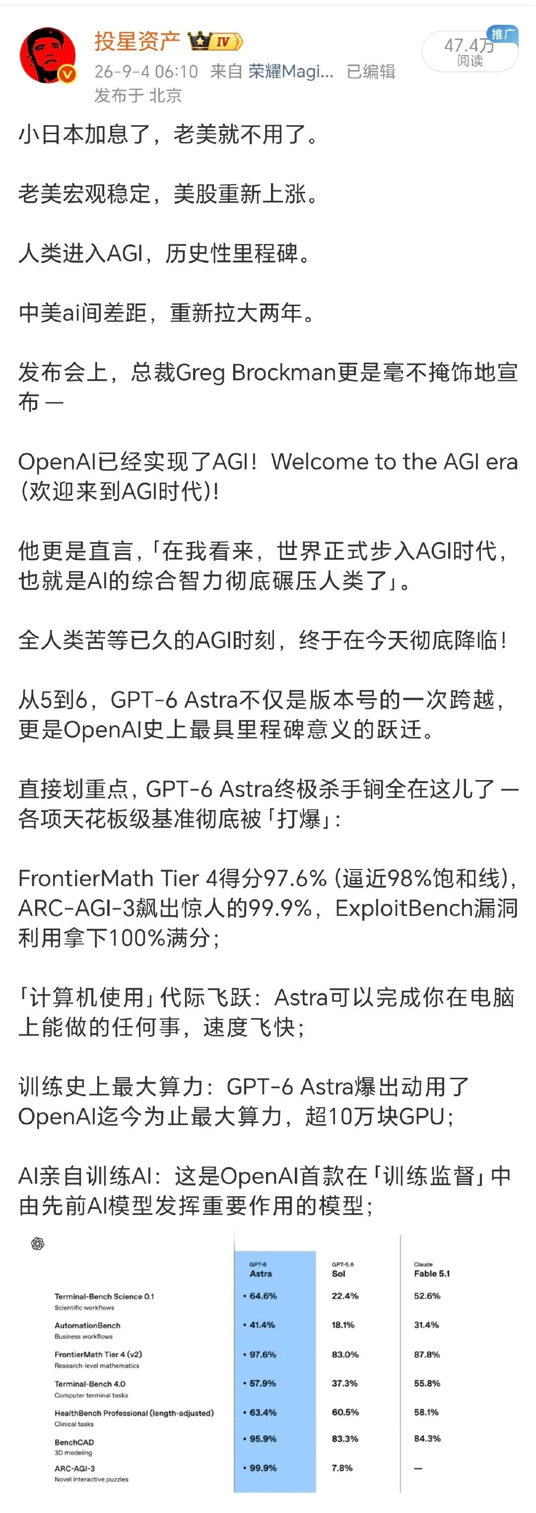 老美率先迈入了AGI时代，对半导体需求无限放大。

美股光军存储又统统大涨，但是印度市场一言难尽。 ​​​