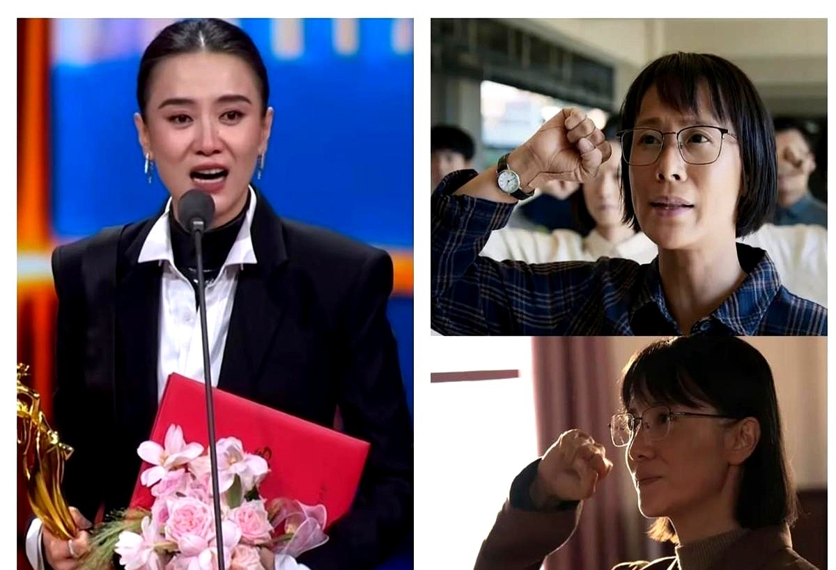 同样演张桂梅，为什么海清的电影版被吐槽，宋佳的剧版却能拿奖？

根子在剧本。电影版非要按“丈夫走了才办学”去拍，把苦难供在神坛上，整个人苦大仇深。

《山花烂漫时》敢把她当活人写。操场上山风刮过，孩子们喊她张妈妈，宋佳在戏里会骂人、会咧嘴笑，累极了就靠墙坐在地上揉太阳穴，还带着点东北味儿。

观众早