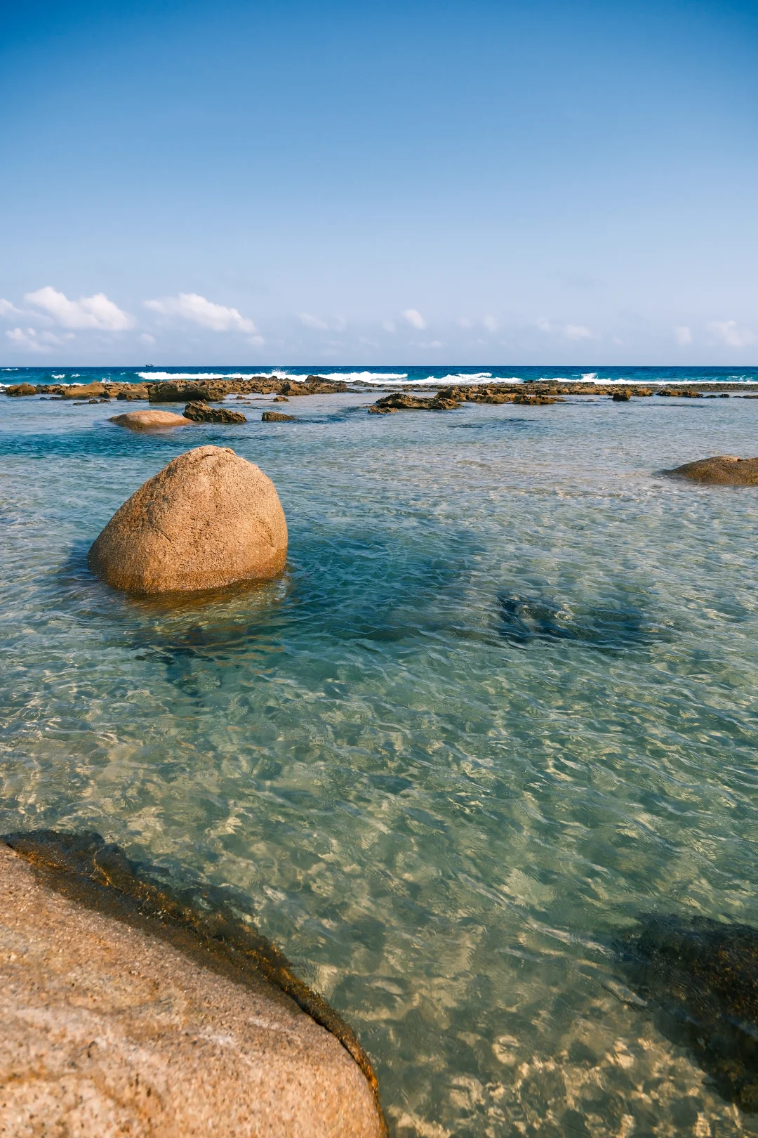 陵水无人玻璃海抓海星拗生蚝🏝️超详攻略