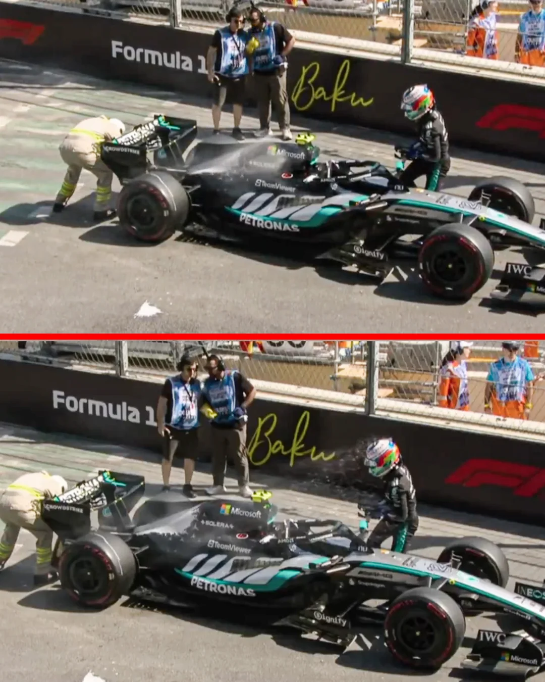 🧯：朝着安东内利“扑面而来”
#F1 #八倍镜看F1 #2026F1阿塞拜疆大
