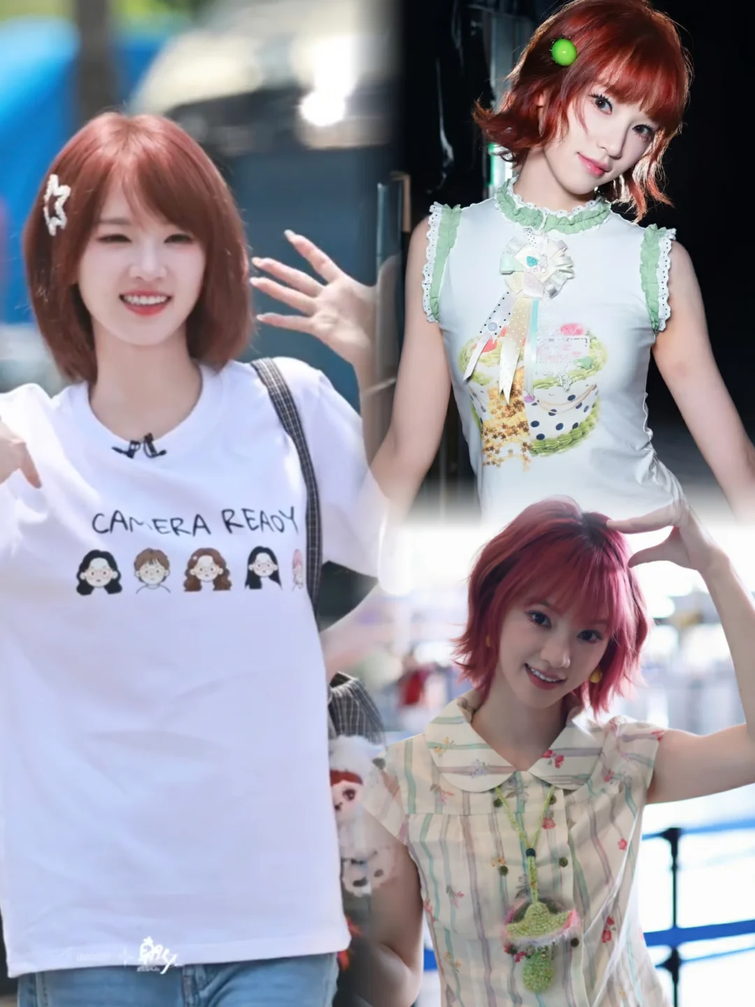 黄灿灿完全是萌神来的啊 鬼马少女具象化了~