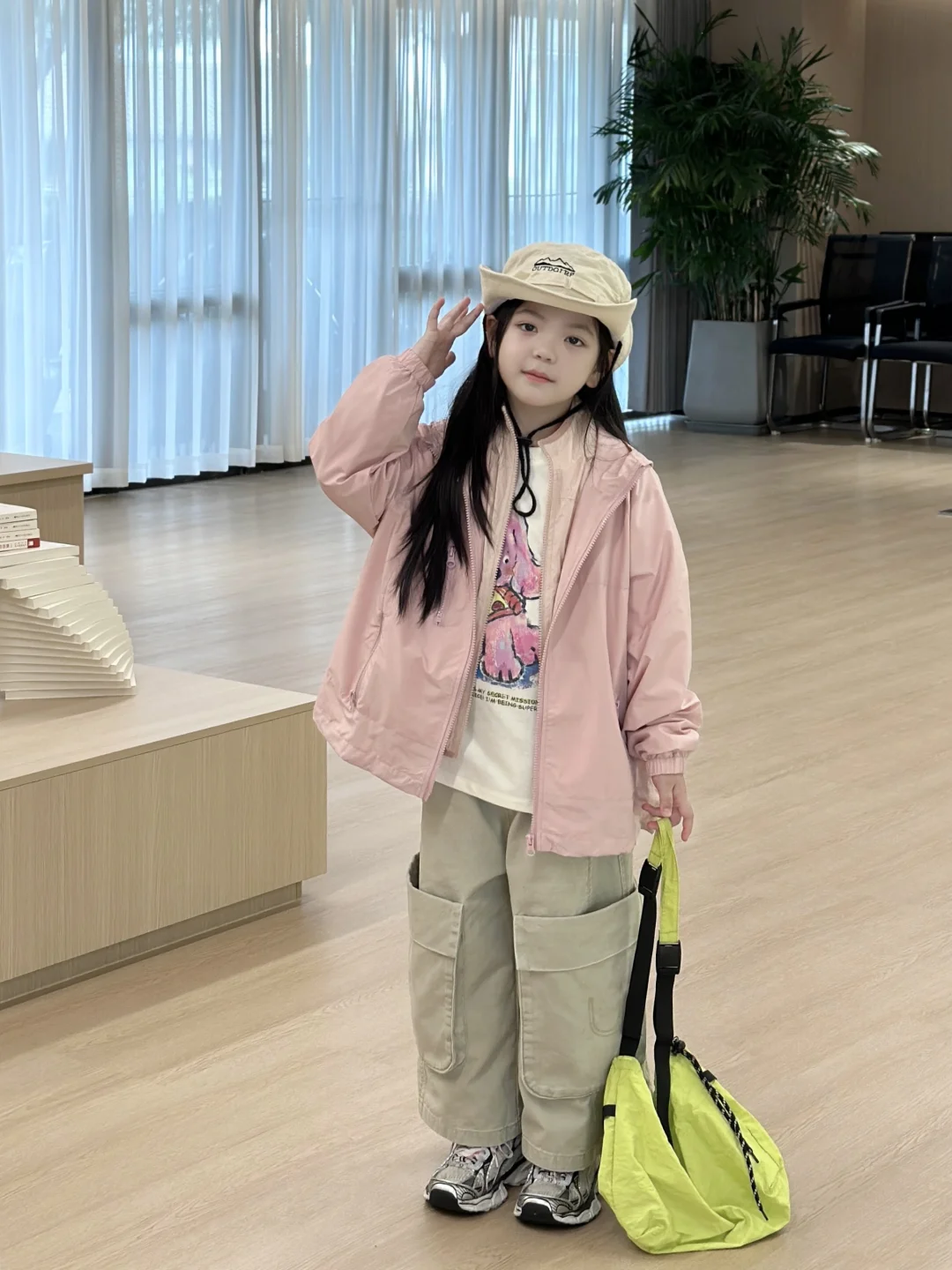 一年级女儿的早秋穿搭～
