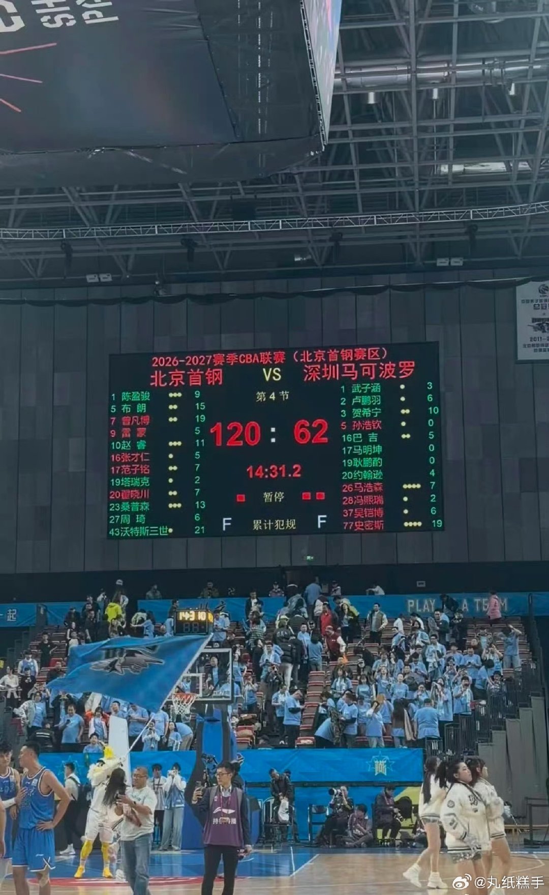 58分这个分差真会挑数，不多不少正正好好，北京男篮这场赢得太痛快。段冉没到现场确实有点可惜，错过这种名场面，回头只能看回放慢慢补课了，球迷隔着屏幕都替他觉得遗憾。#段冉谈北京男篮58分大胜深圳男篮##北京男篮58分大胜深圳男篮# ​