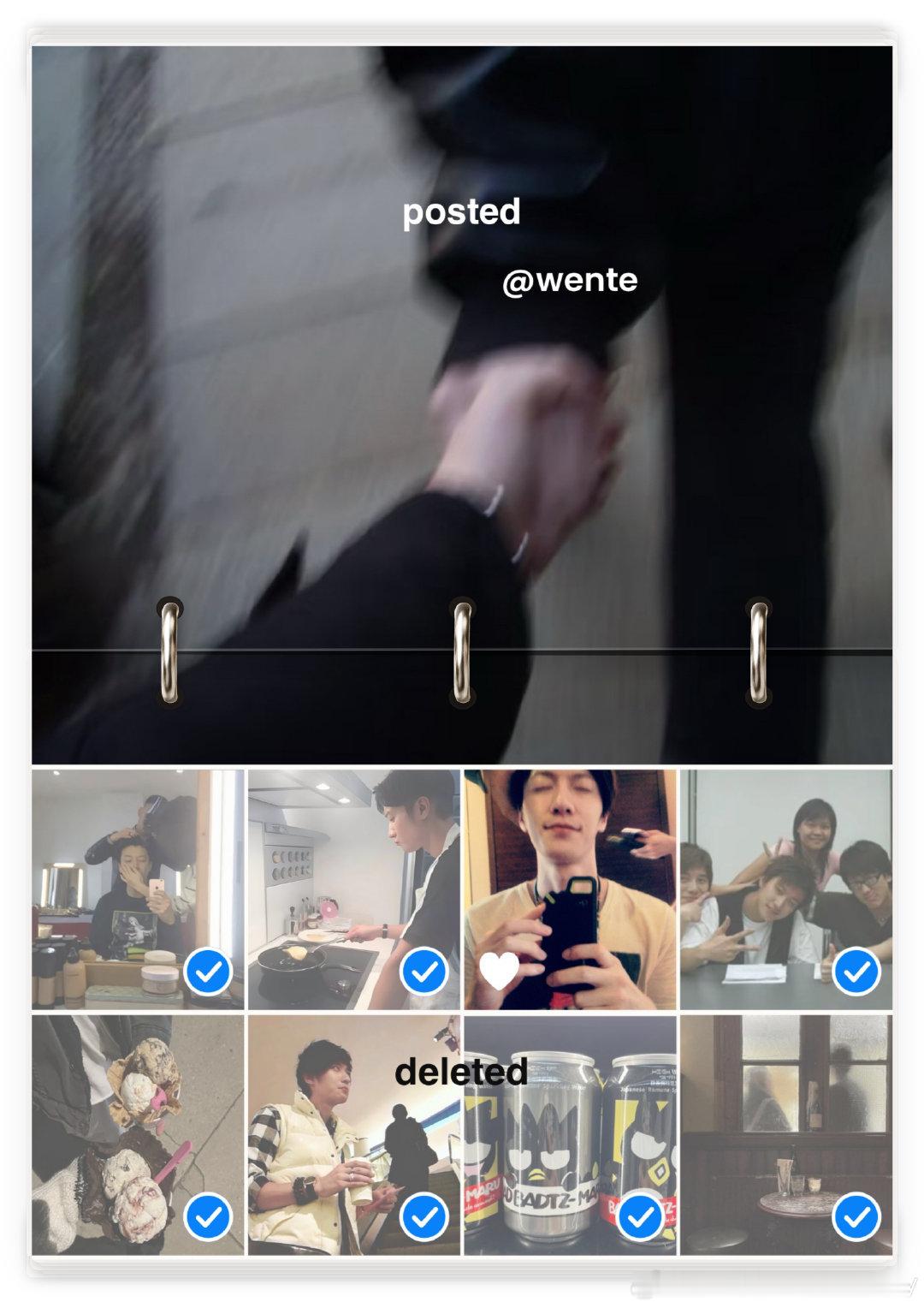 #乔任梁[超话]# 热恋时期的相册 ​