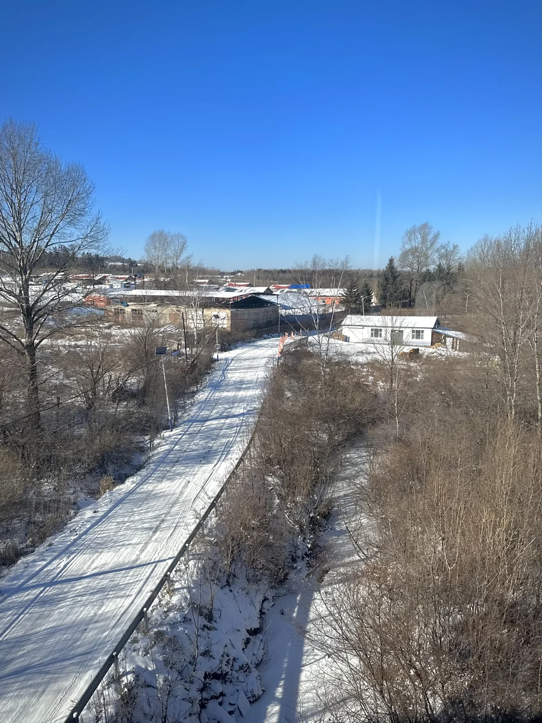 乘坐4245次雪国列车❄️🚞长白山西坡到北坡