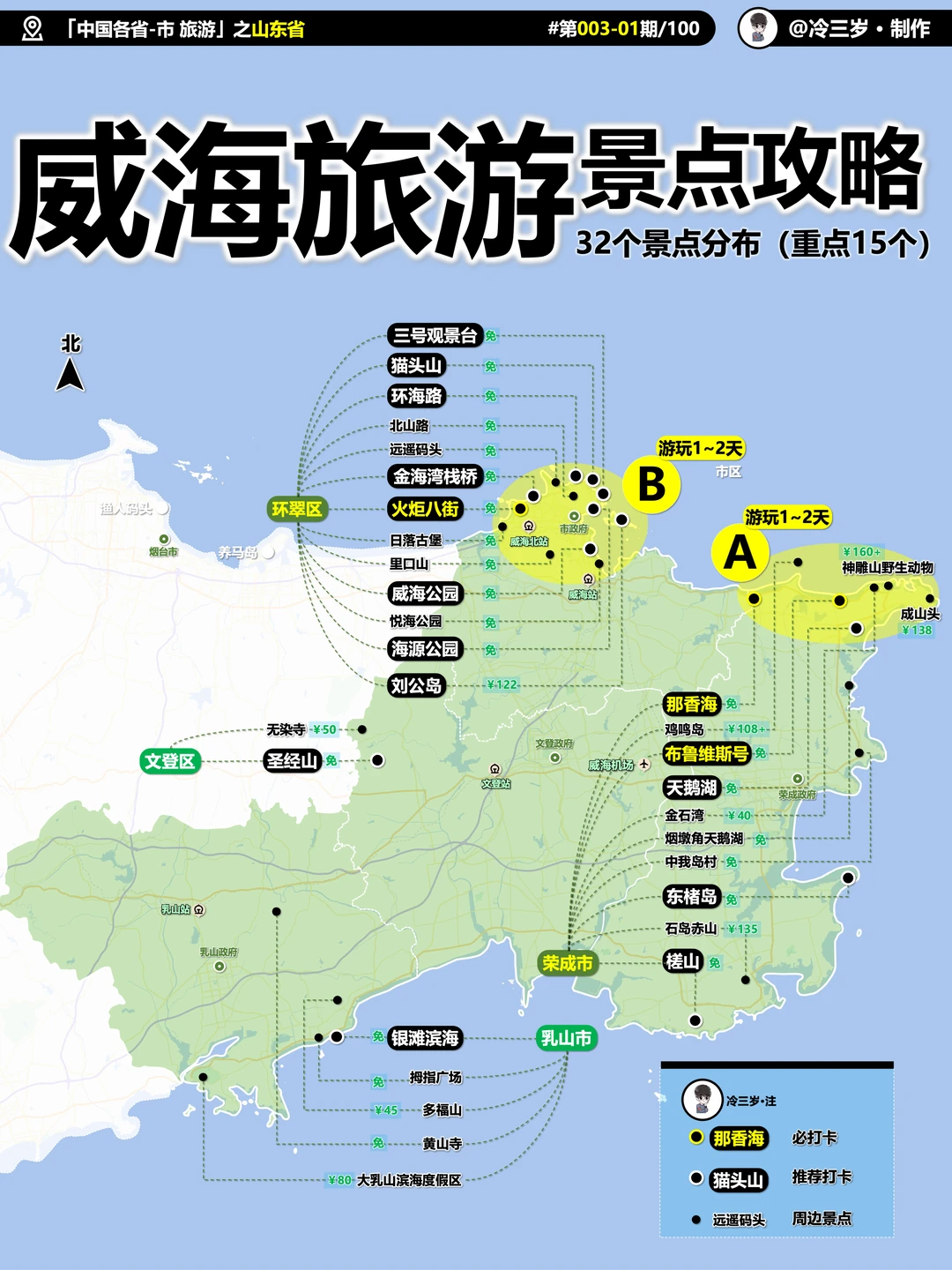 滨海宝藏小城：威海旅游攻略