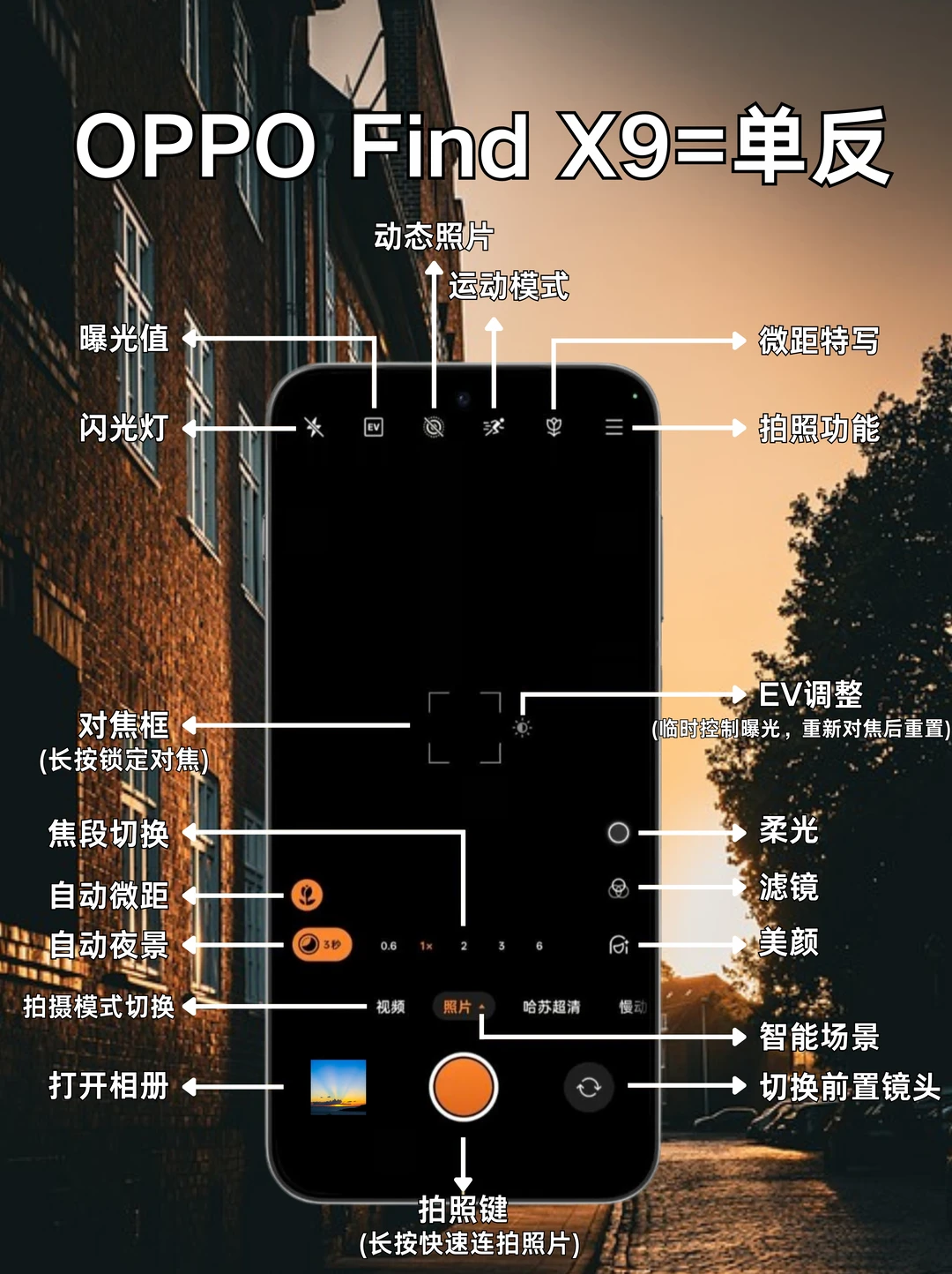 OPPO Find X9:请叫我单反❗️不会=白用