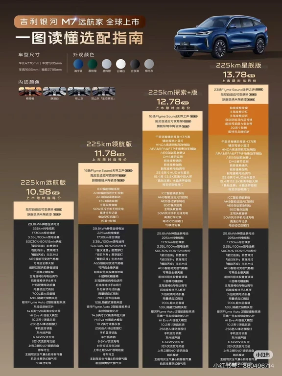 金秋美好购车季十一好价享不停，吉利银河M7
