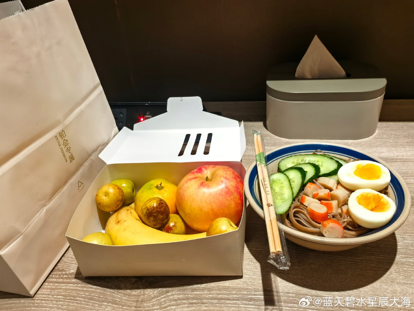 来自亚朵的夜宵  ​