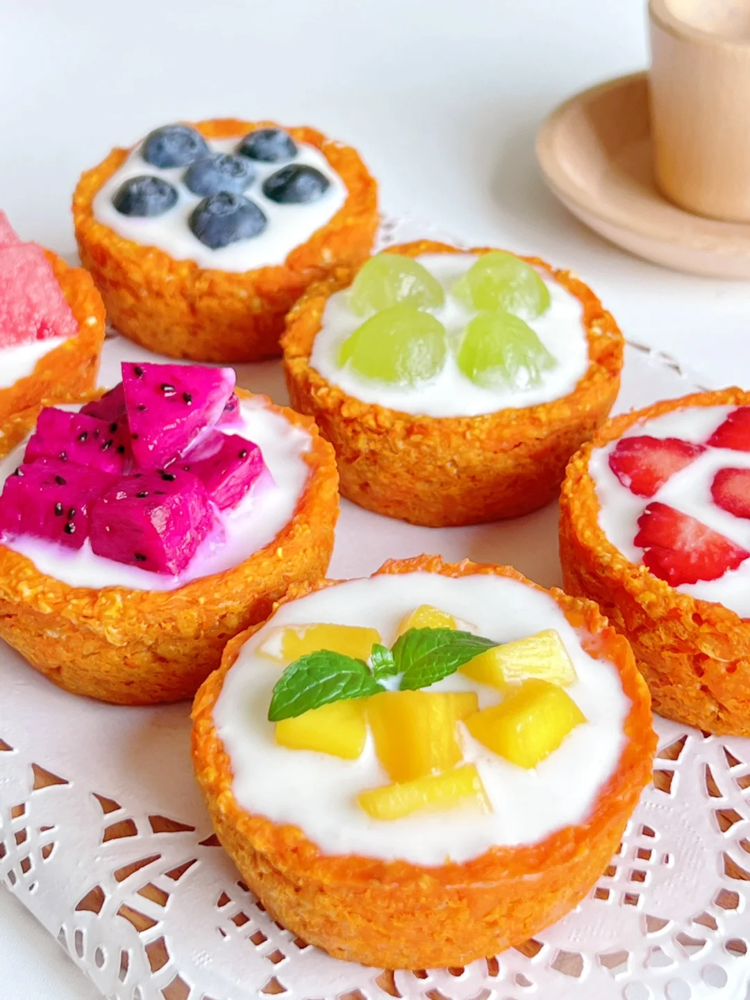 无油低卡❗️红薯燕麦挞，好吃无负担🔥