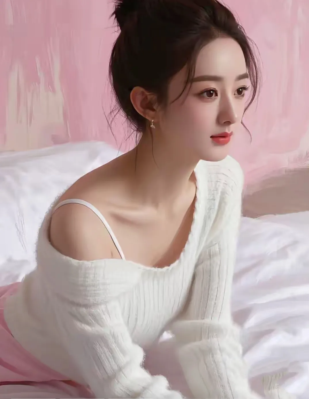 清新脱俗的美女