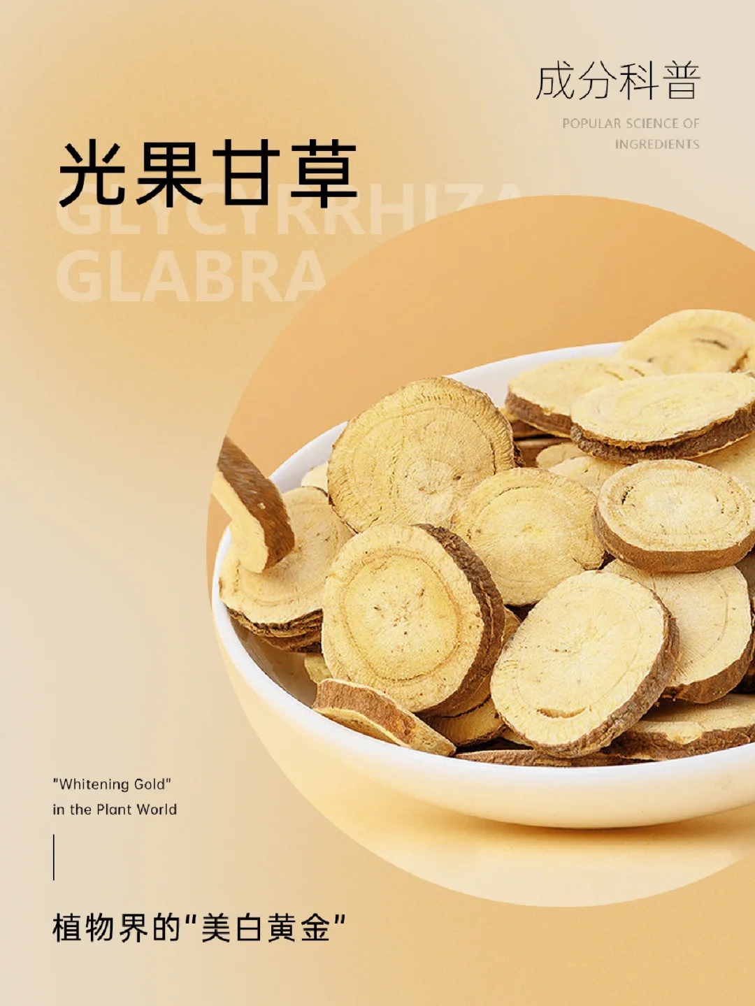 成分科普|植物界“美白黄金”——光果甘草