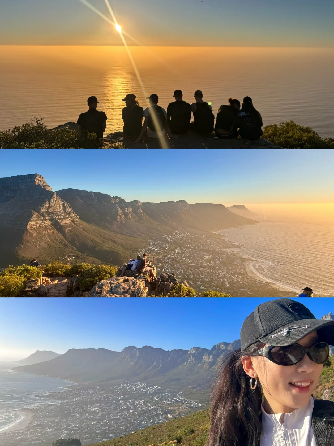 🇿🇦独自登顶Lion‘s Head啦！