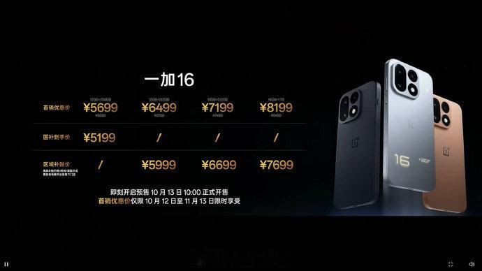 你个游戏旗舰怎么还有2亿主摄？一加16用8EE6不稀奇，但没想到连两亿主摄和大师模式也有了。另外9000mAh电池和100W+50W快充组合也非常有一加风格。火星杰作手感很不错，最后还有凡人礼盒算是惊喜了。国补后5199的价格怎么样？#一加16##一加二亿三芯吸引力大增# ​