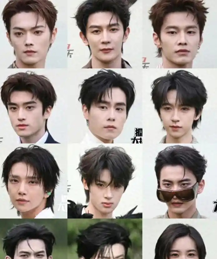 线下生图很考验当红男星的长相，王一博曾状态不佳，王鹤棣五官也没比过肖战 ​​​