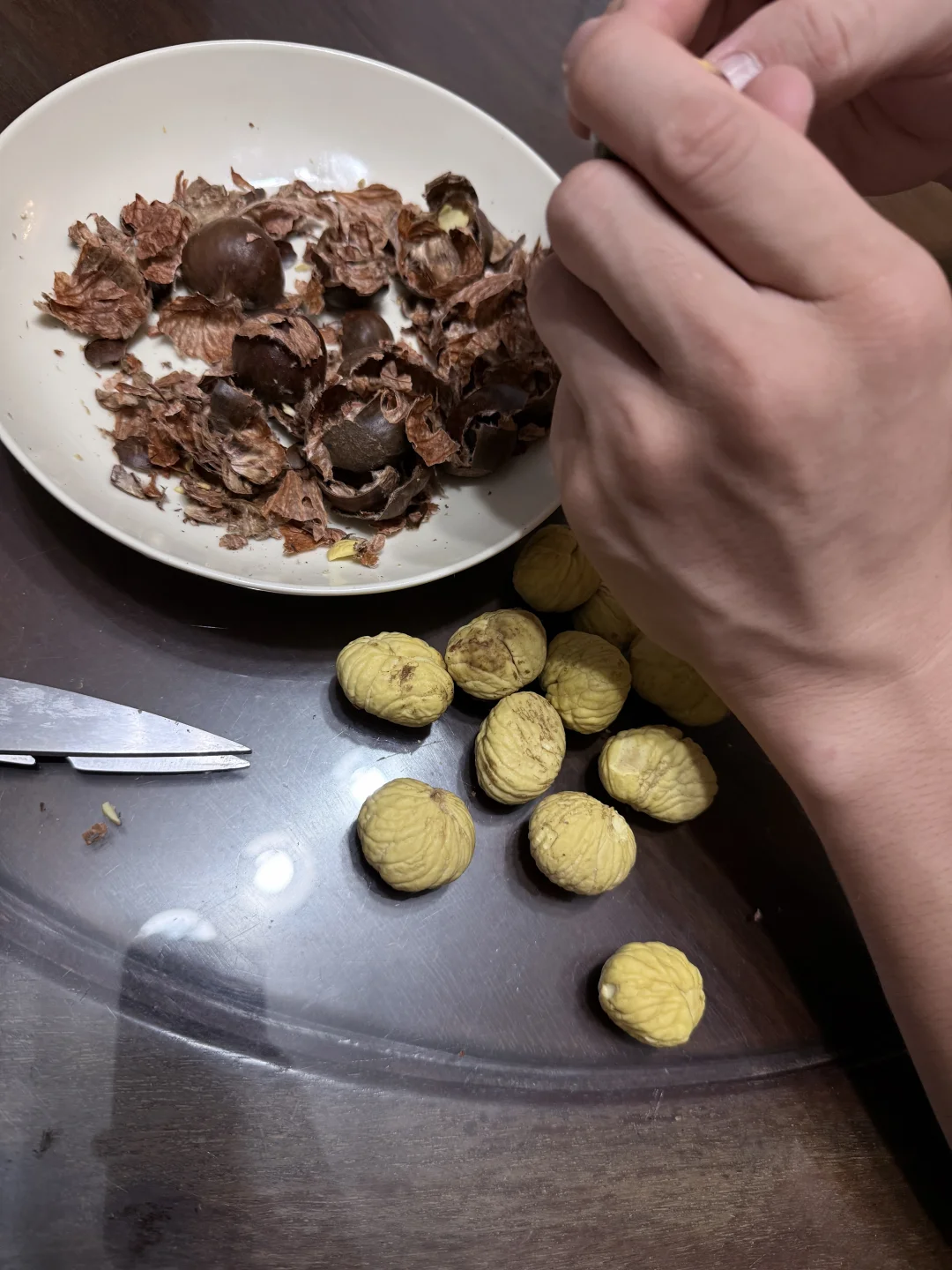 明早的粥，板栗红豆粥
