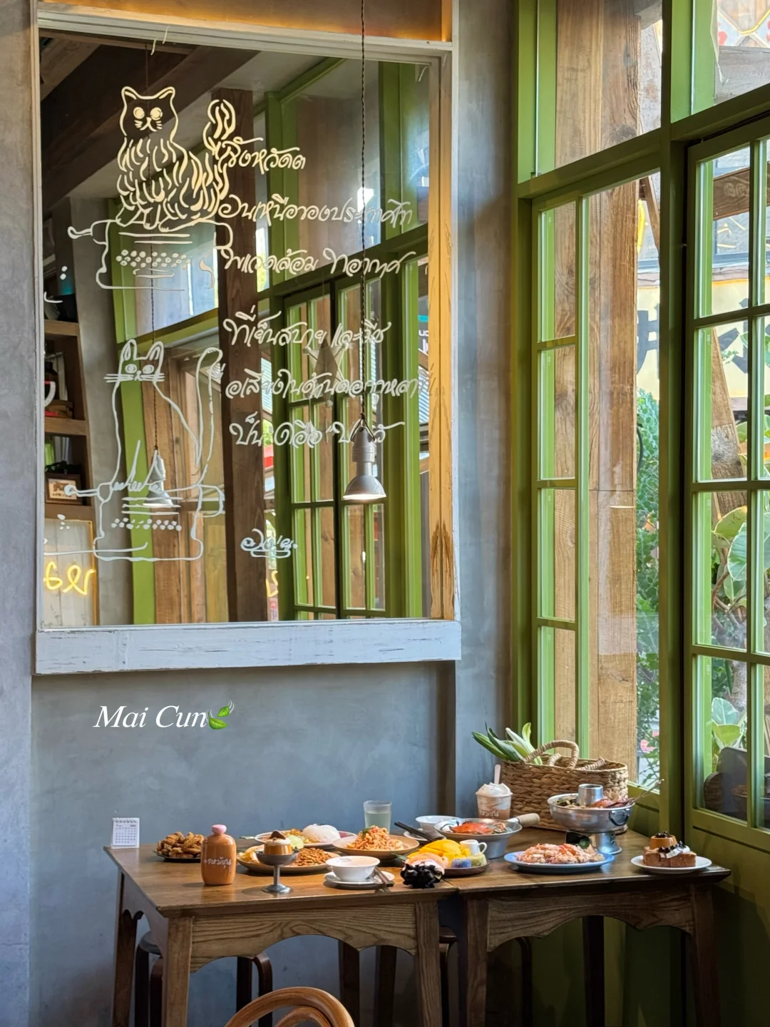 西湖边我常去的清迈厨房！！氛围巨好🍃