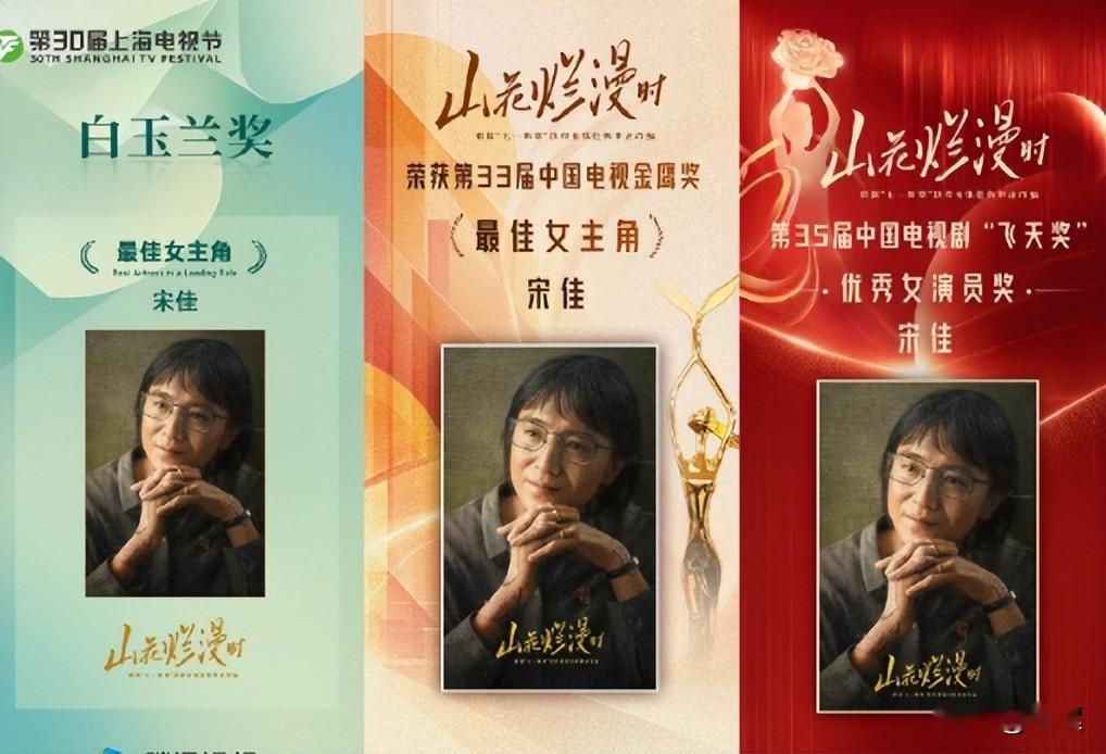 宋佳飞天奖“一串三”大满贯，为何评论区却翻车了？