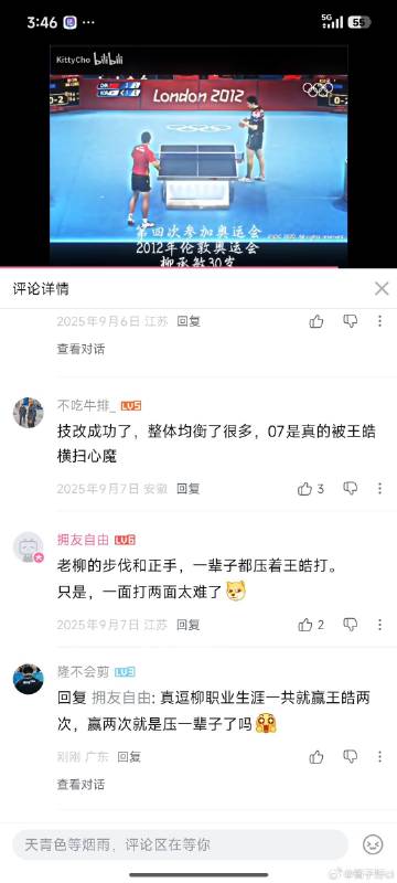 总有人说柳是王皓严父，还一辈子压着王皓打，招不招笑啊，打一辈子就赢王皓...