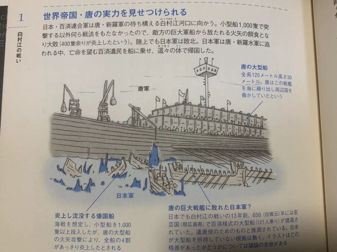 日本军事历史书：竟能把唐朝水军想象成这样