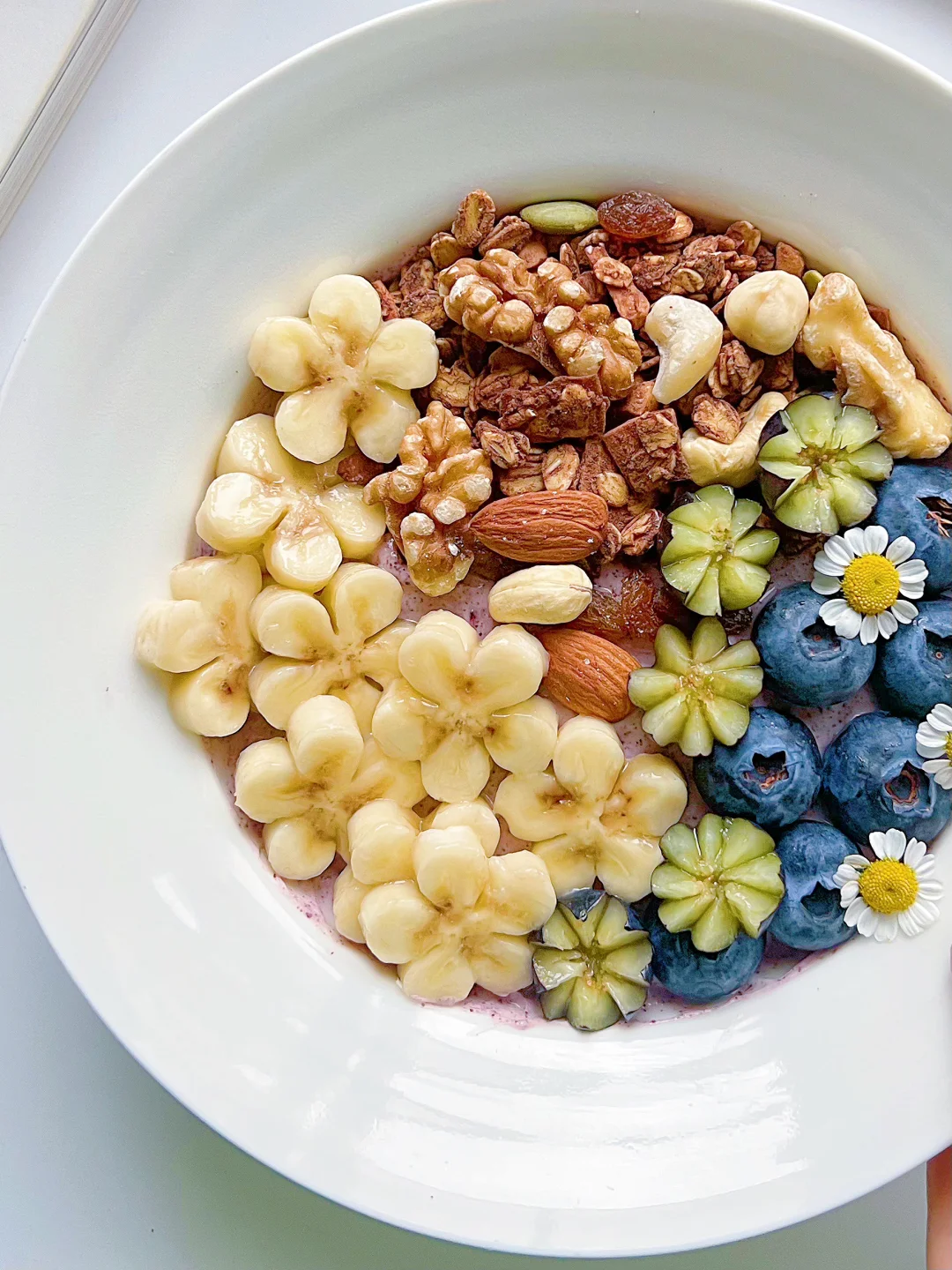 香蕉🍌花花最好吃！五分钟搞定酸奶碗！