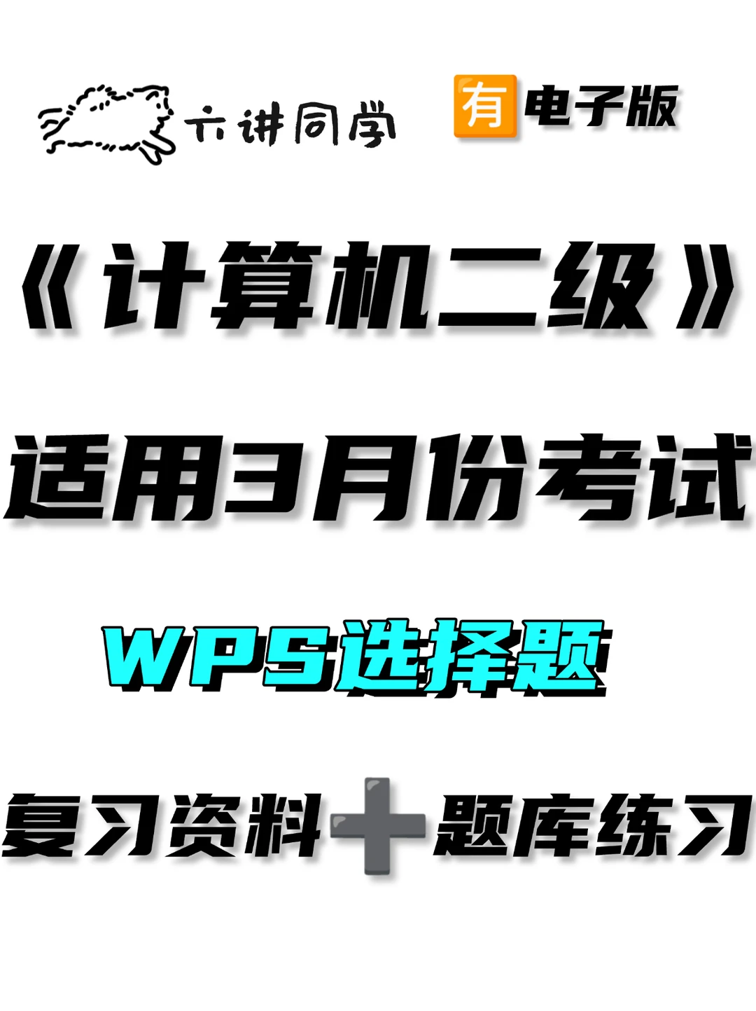 25年3月计算机二级wps真诚的选择题