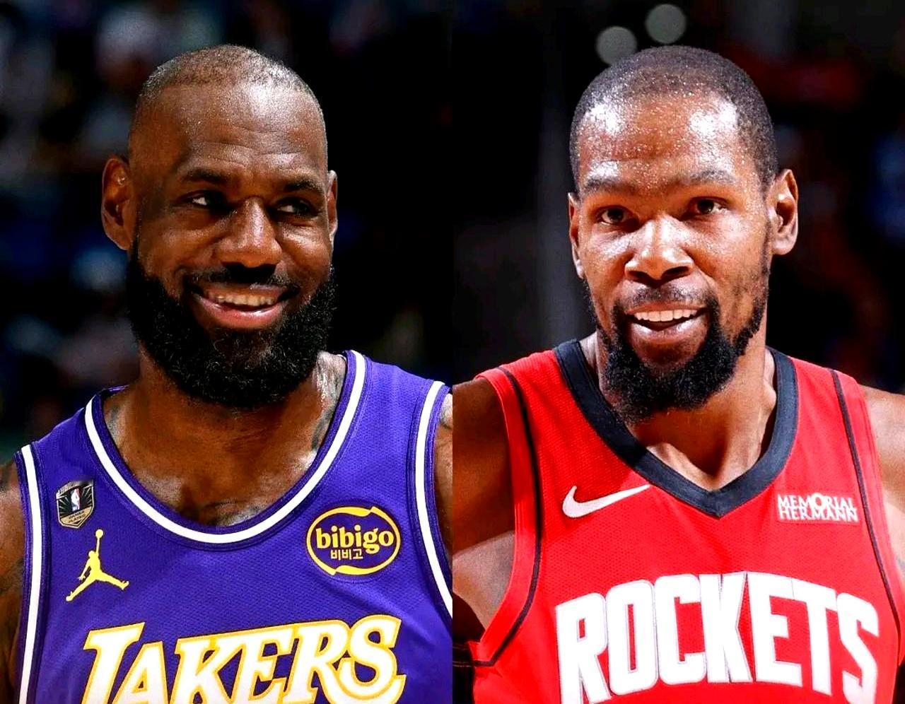 火箭队这赛季真不容易，常规赛52胜，少了范弗利特和亚当斯，全靠杜兰特扛...