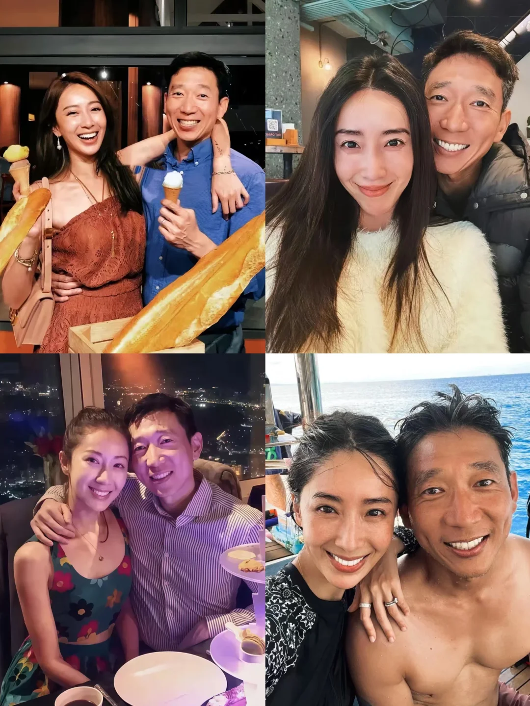 第一次见隋棠老公！原来她过得那么幸福