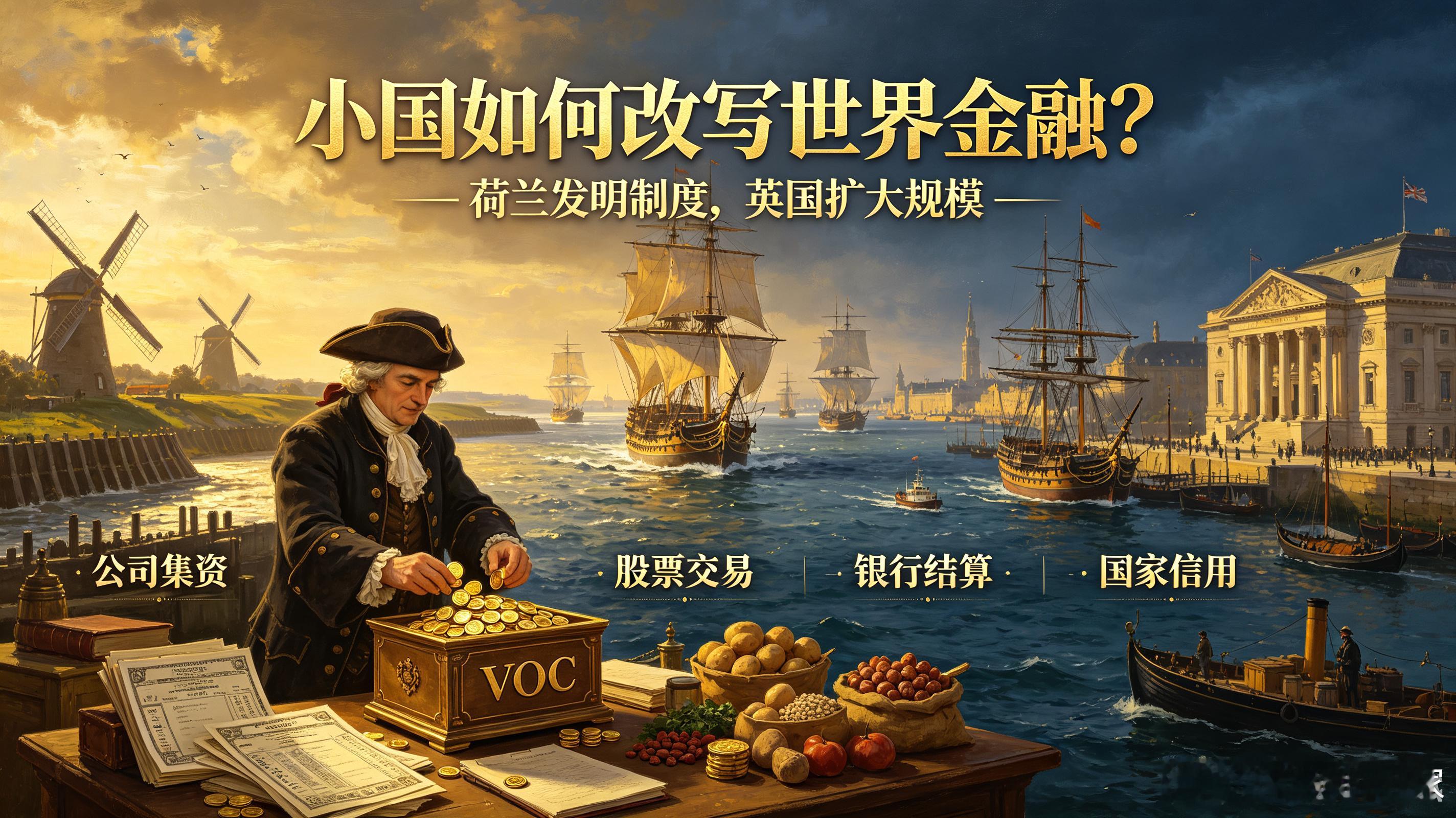 今天的荷兰是世界上最自由的国度，在这里连那种交易，那种婚姻，那种死亡，都是合法的。他还是大航海时代的超级玩家。不过在16世纪之前，荷兰连个国家都没有。今天荷兰所在的地区长期处于勃艮第和哈布斯堡王朝的统治之下，后来成为西班牙哈布斯堡王朝统治下的尼德兰

那片地方地势低洼，大量土地需要依 ​