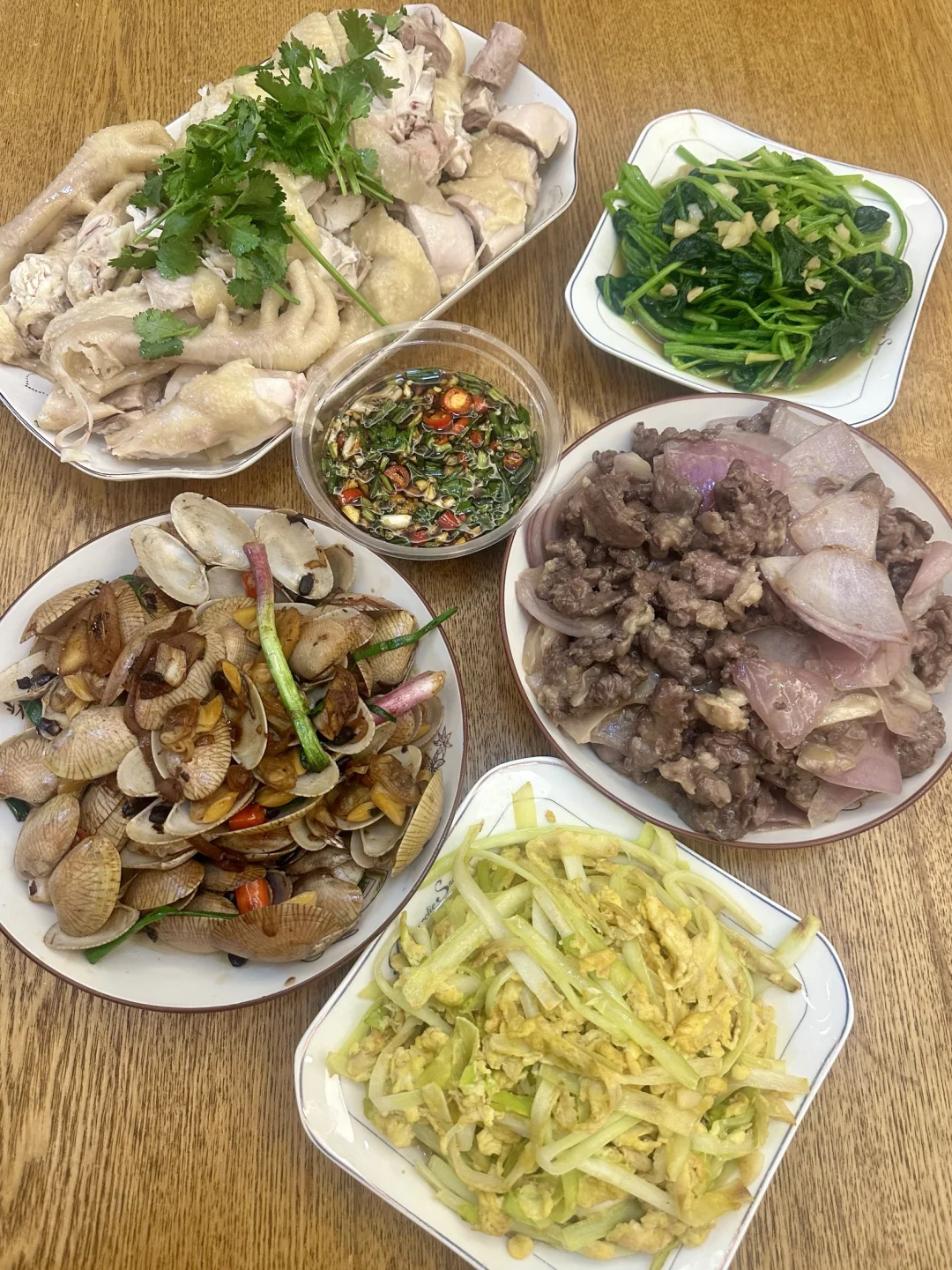 自己做的白切鸡，进步了