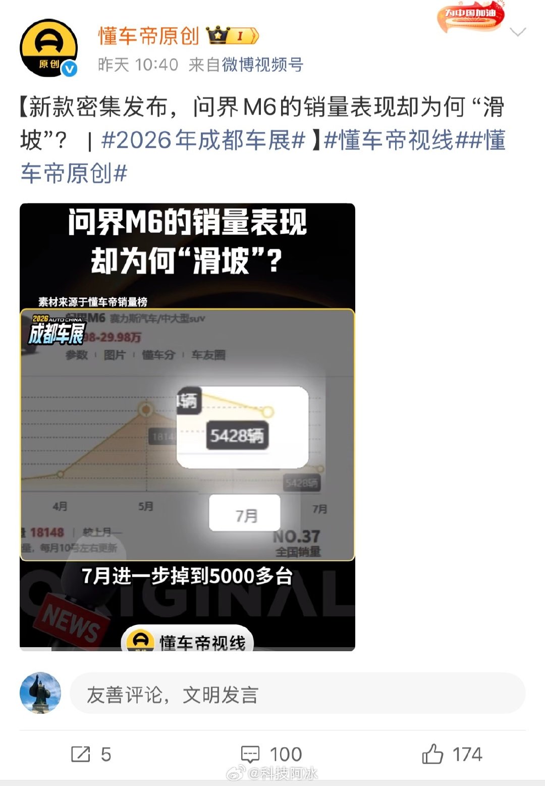 说懂车帝专门跟华为鸿蒙汽车过不去，我还专门去搜了看了一下，人家说的很客观很保守，人家那里专门针对华为鸿蒙汽车了，难道说你只能说他的好夸他的香遥遥领先，说一下销量下滑买的贵就是黑鸿蒙，我想问一下你为什么如此霸道！#懂车帝##赛力斯##鸿蒙智行# ​