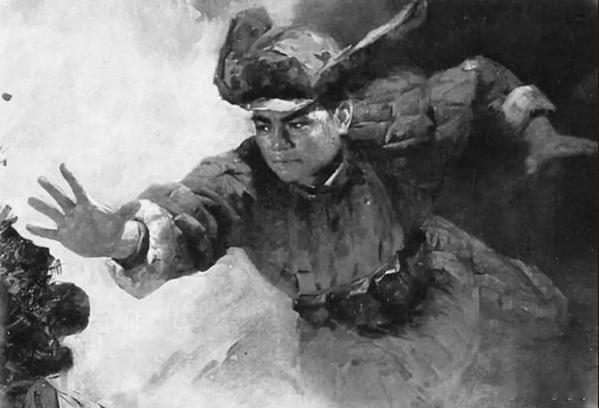 历史冷知识历史上今天谁死了 1952年的今天凌晨，志愿军战士黄继光在上甘岭597.9高地用胸膛堵住敌人正在扫射的机枪射孔，壮烈牺牲，年仅22岁。世人熟知那一扑，却少有人知这位特级英雄差点当不成兵：1951年3月，中江县征集志愿军新兵，他是村里第一个报名的，体检时却因身材矮小没能选中——征兵营长被他的执拗打动，才破格录取。入朝后被分到六连当通讯员，他满心想着杀敌立功，却被安排到了连队后勤；想通之后样样干得出色，为此荣立三等功一次。上甘岭战役打到第四天深夜，眼看天要亮了、连续三次爆破都没成功，正是这个"后勤兵"站出来请战。从差一点落选的新兵，到挺身而出的代理班长，他走了十九个月。