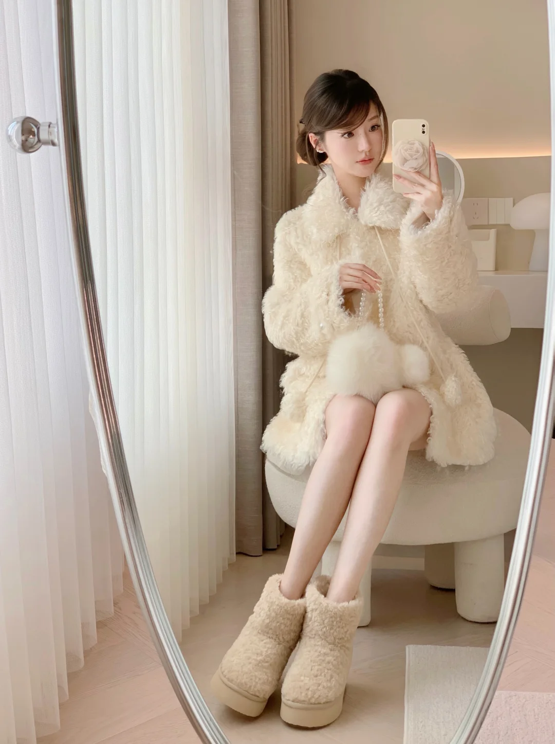 冬天就要穿毛茸茸的毛衣呀🧸