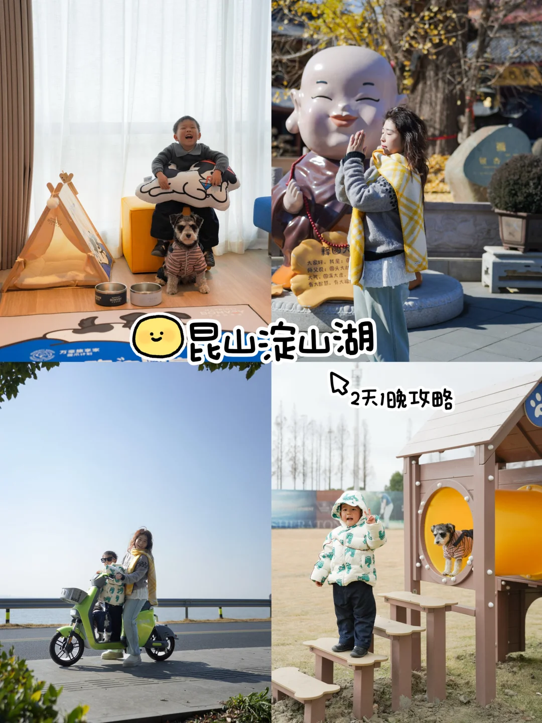 淀山湖2天1晚｜宠物友好酒店真的太香啦✨