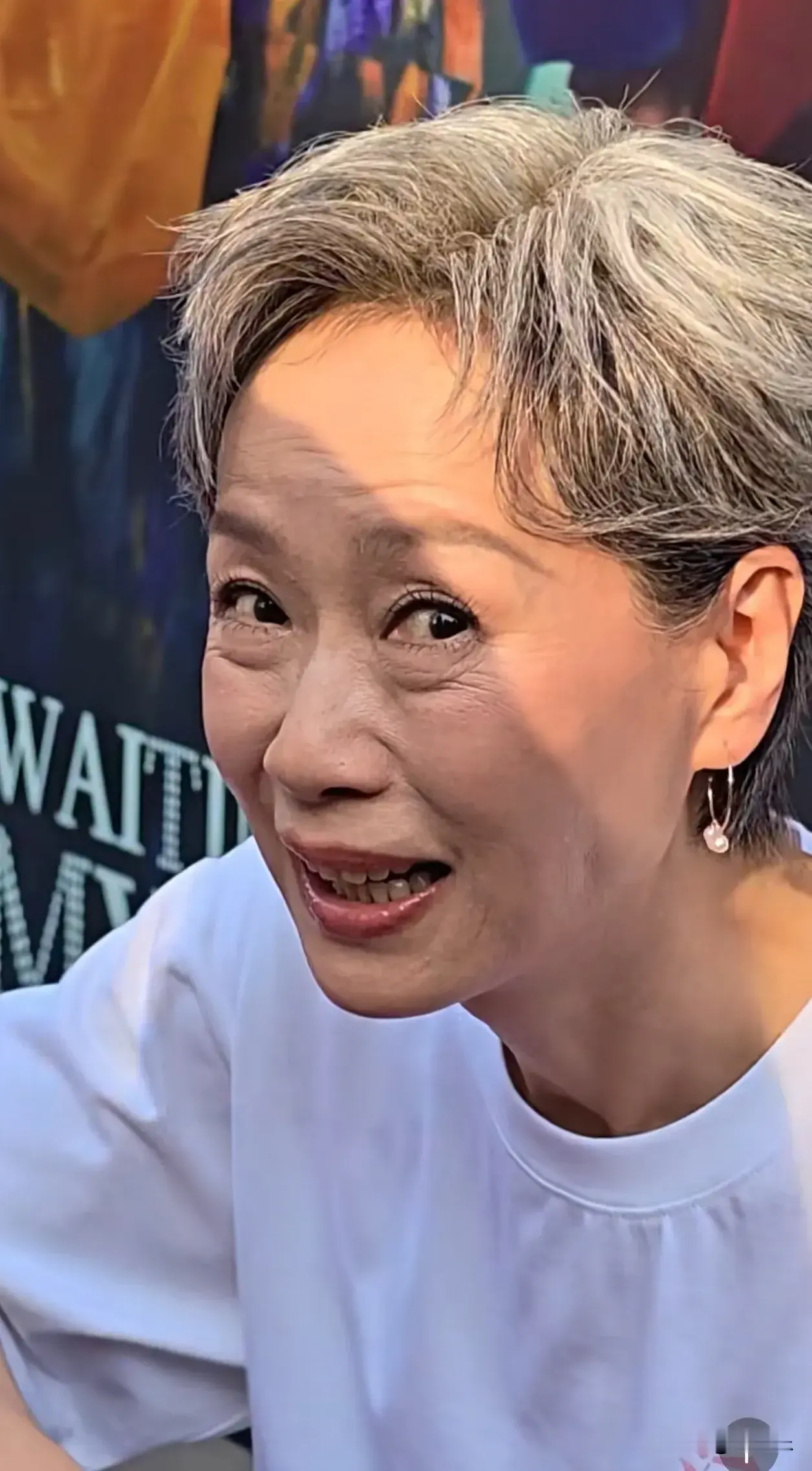 63岁的叶童，这怼脸拍的镜头也太真实了！