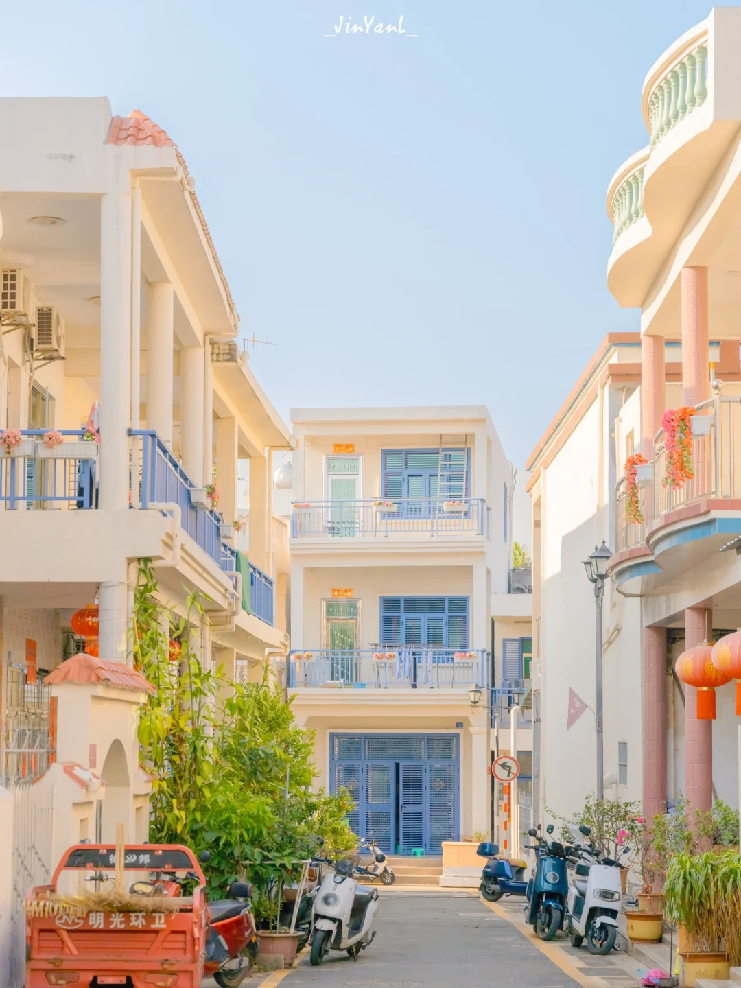 挑战一张图入夏🌊路的尽头是海的浪漫小镇🌴