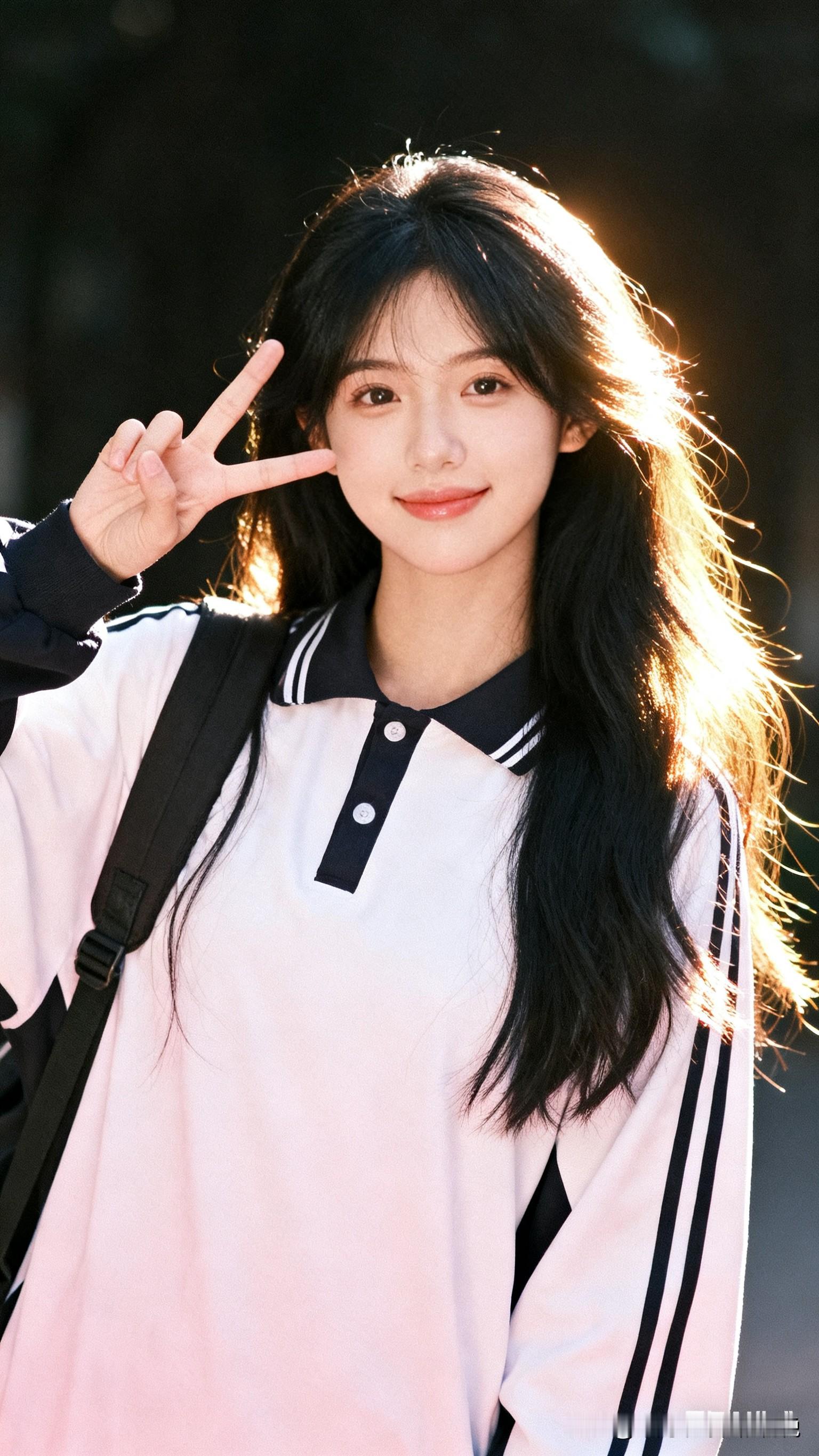 校园女神，青春有你。