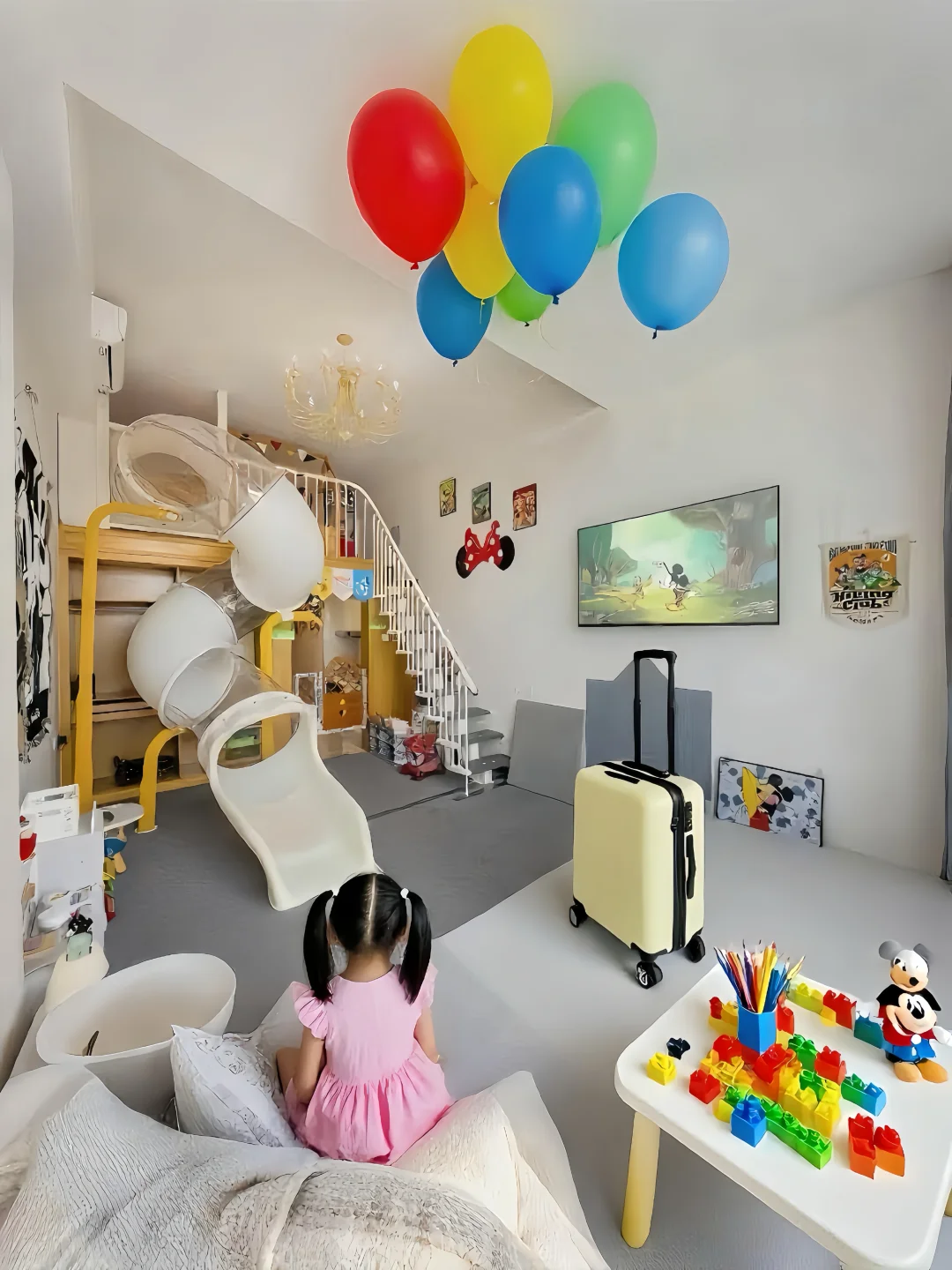 威海！带滑梯的海景亲子房！好住哭了😭