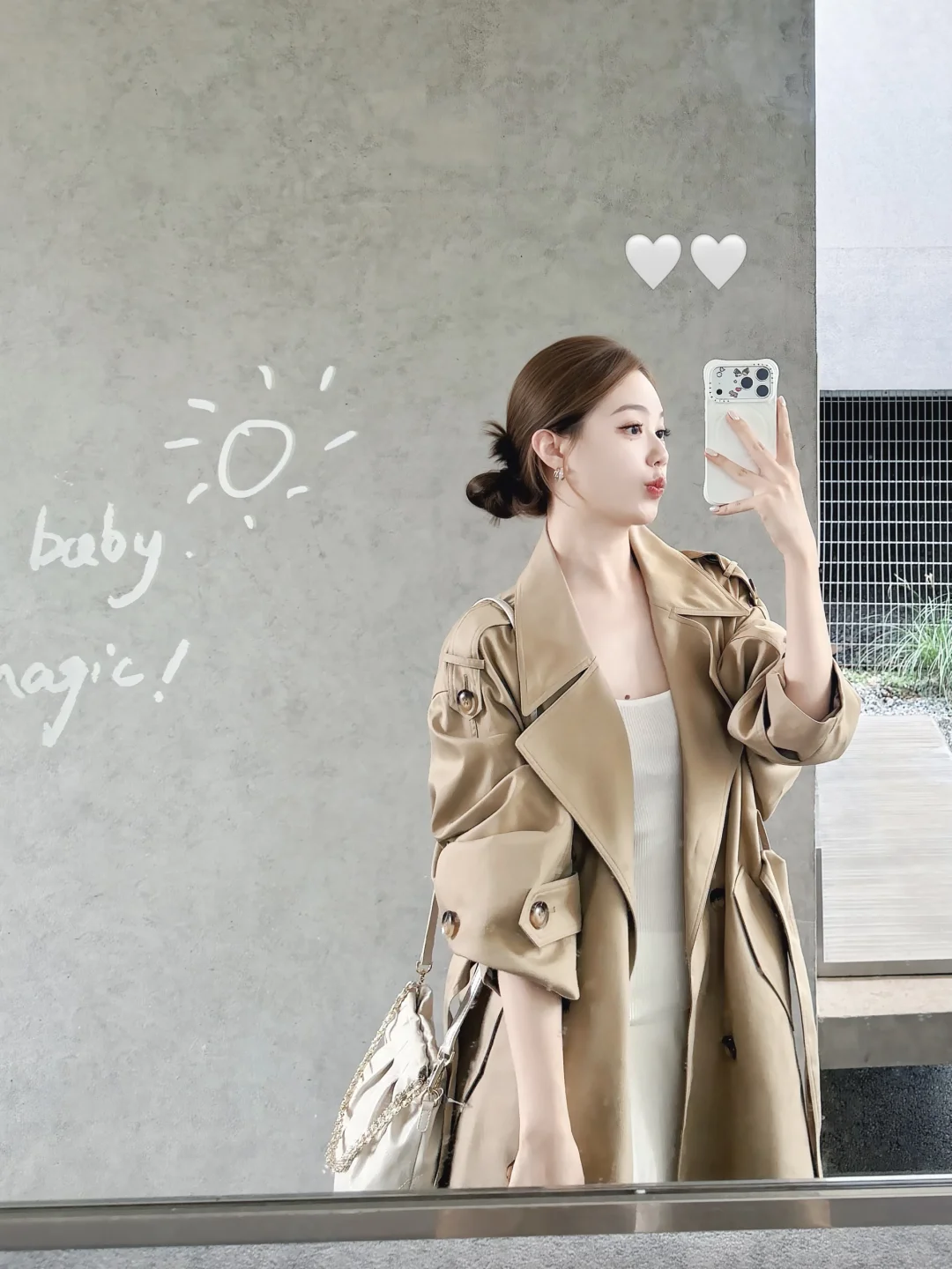 howto穿搭|初秋的第一件风衣🍂