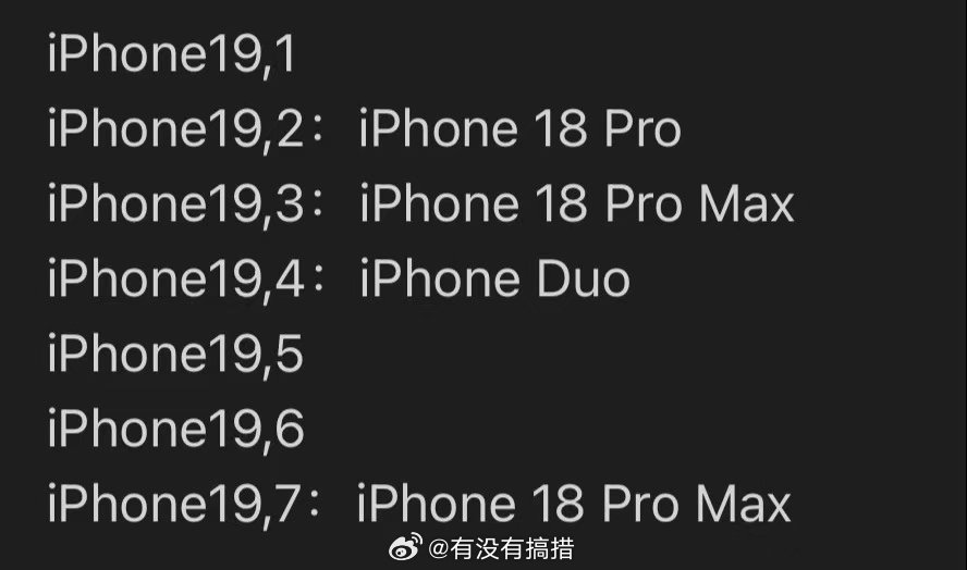 这次18Pro/ 18Pro Max的硬件版本  十分的复杂[允悲]  C2基带的也有 高通基带的也有 ​