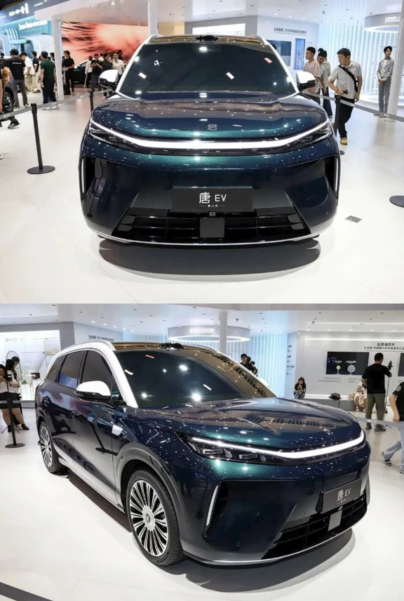 大五座SUV！比亚迪第三代唐首发