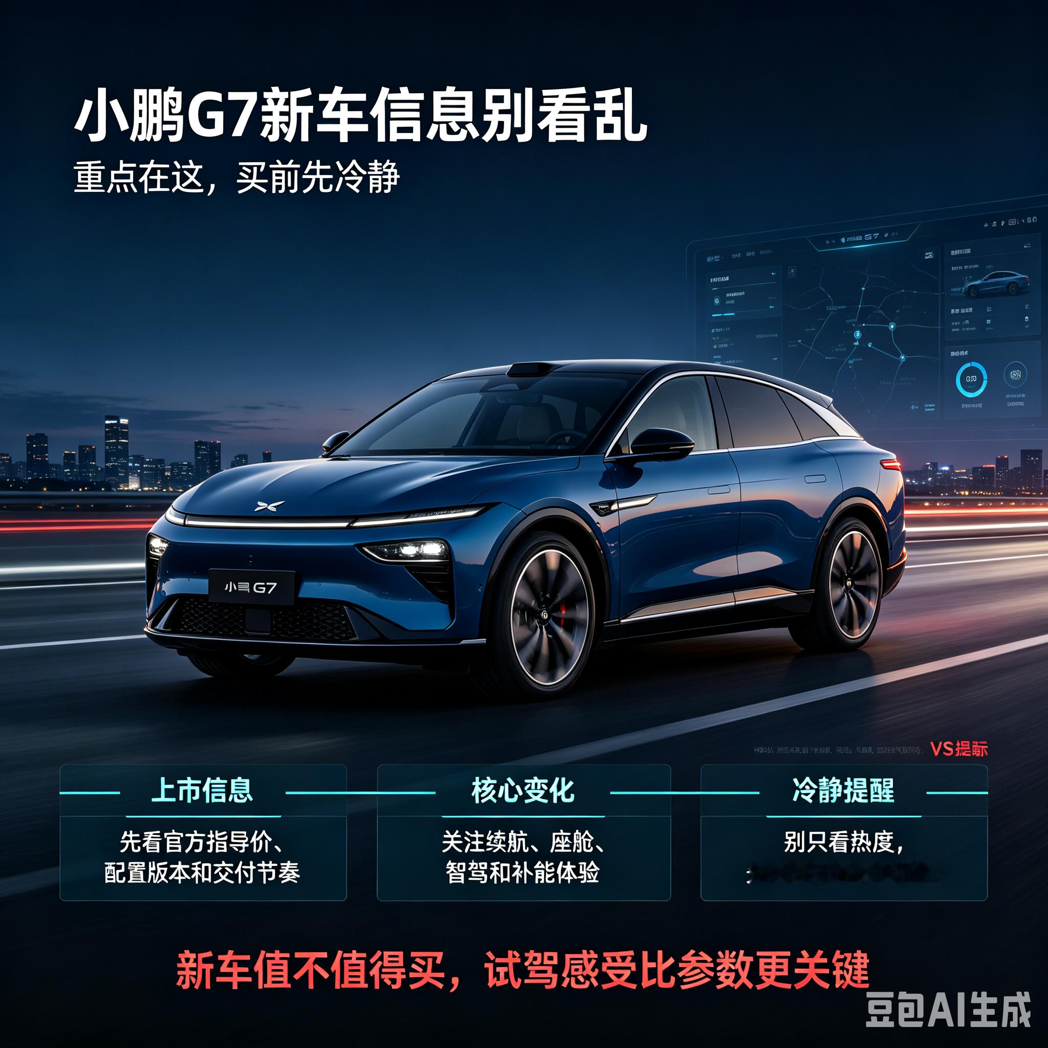 小鹏G7买前先看这些要点