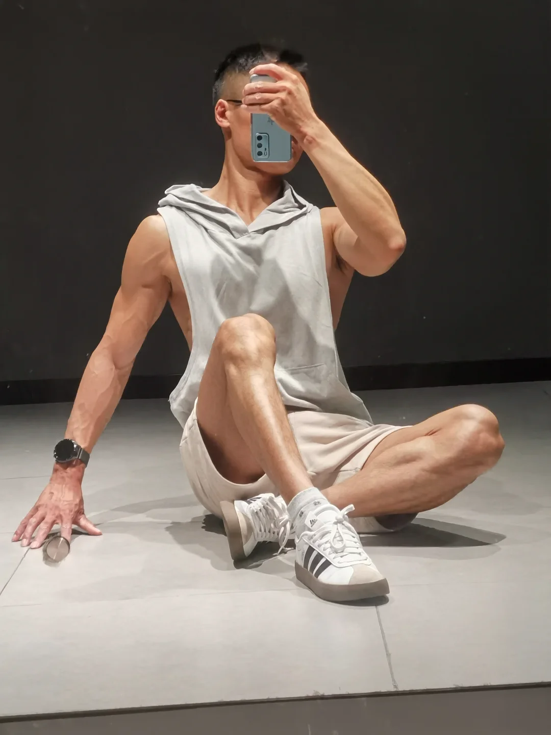 男生运动穿搭｜今天是健身风