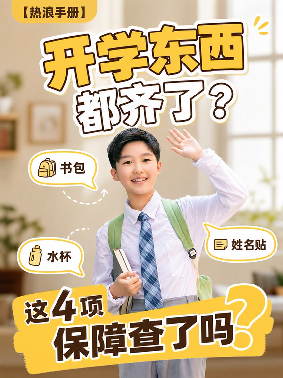 开学前保险要查哪四项？