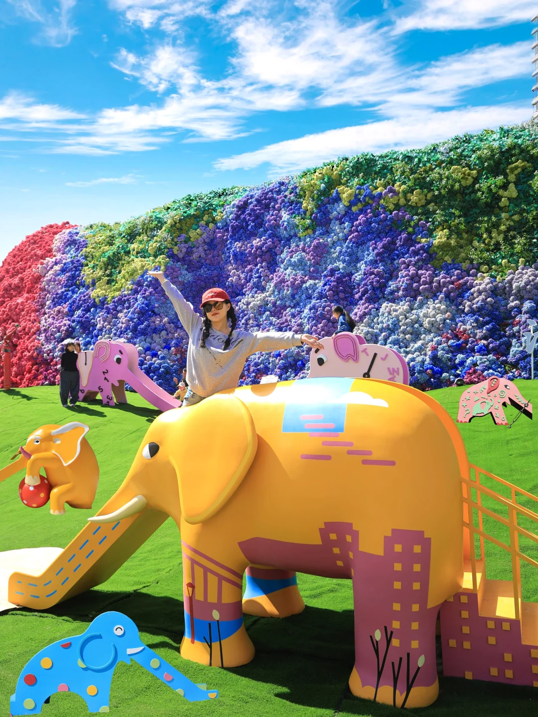 求助天津人，这些都是哪里的大象滑梯