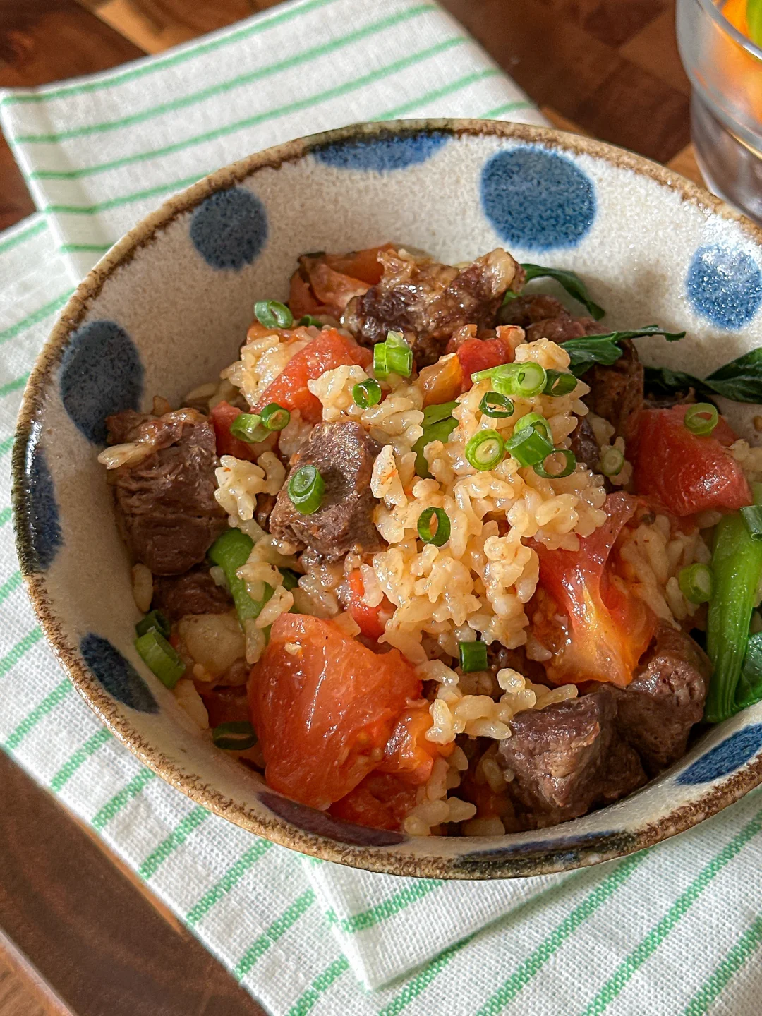 低卡番茄牛肉焖饭🥣