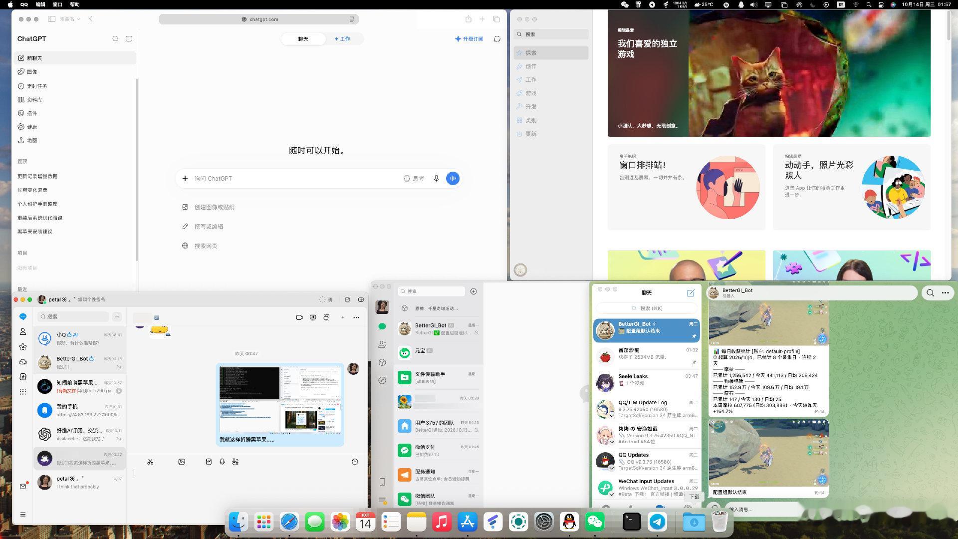 12600KF 3060 黑苹果#Apple
全靠AI和各路大佬浇筑，我唯一的作用就是乖乖的复制粘贴、下载这样那样的包
#Apple##macos# ​