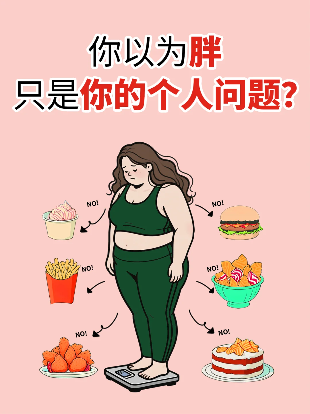 你以为胖只是你的个人问题？