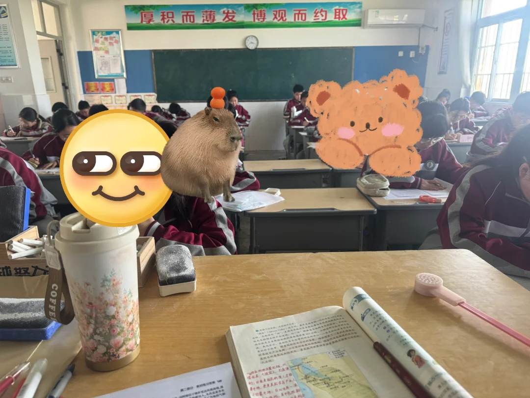 地理老师最“高光”时刻——-监考地理